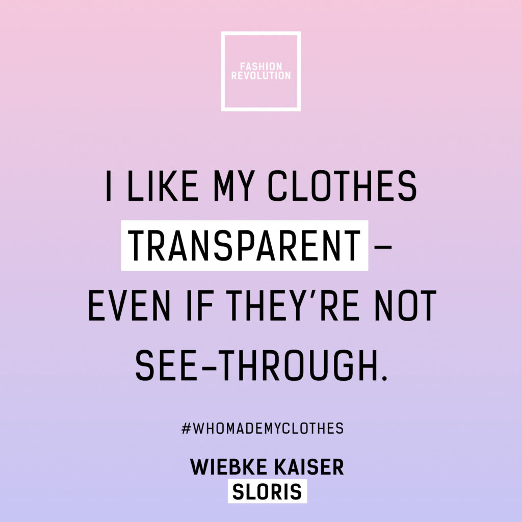 Nothing to hide Armedangels Fair Fashion Fashion Revolution Day 2017 Who made my clothes who made your clothes faire Mode nachhaltige Mode Slow Fashion Blog sloris - slow down and fashion up!
