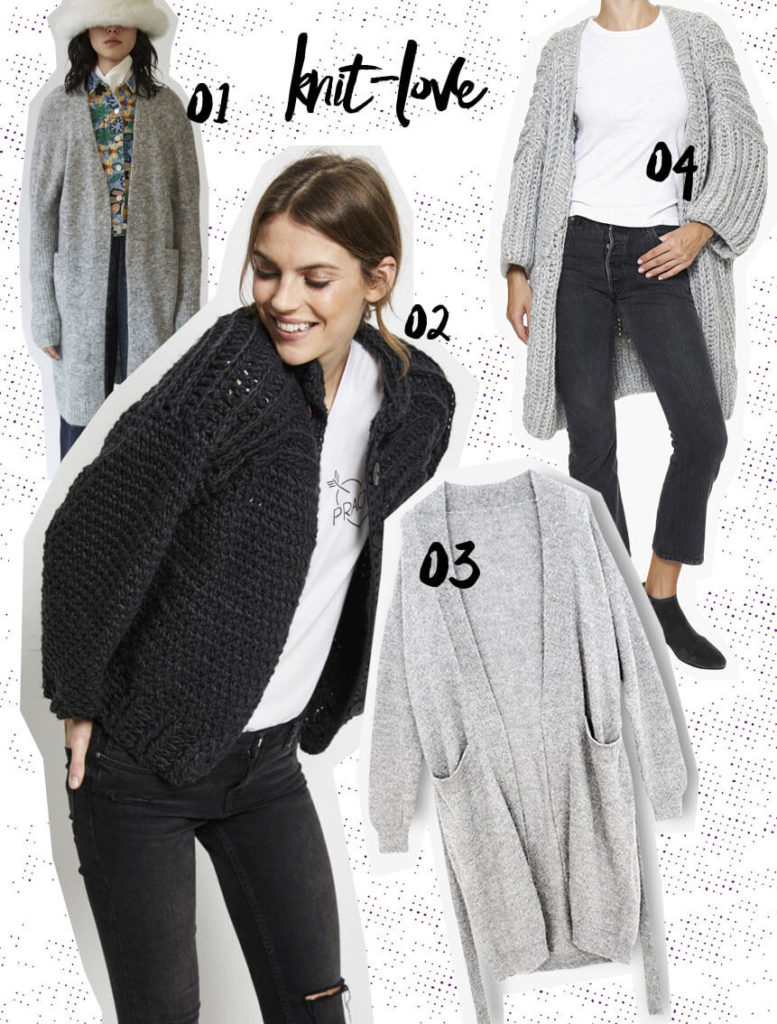 Fair Fashion Cardigans Herbst Winter 2017 Hati Hati Acne Studios Folkdays faire Mode Nachhaltigkeit Biobaumwolle Organic Cotton