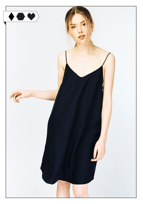 Myrka Studios Slip Dress Amelia made in Berlin Fair Fashion Slip Dress Amelia
