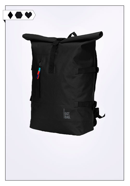 GOT BAG / Rolltop Backpack black